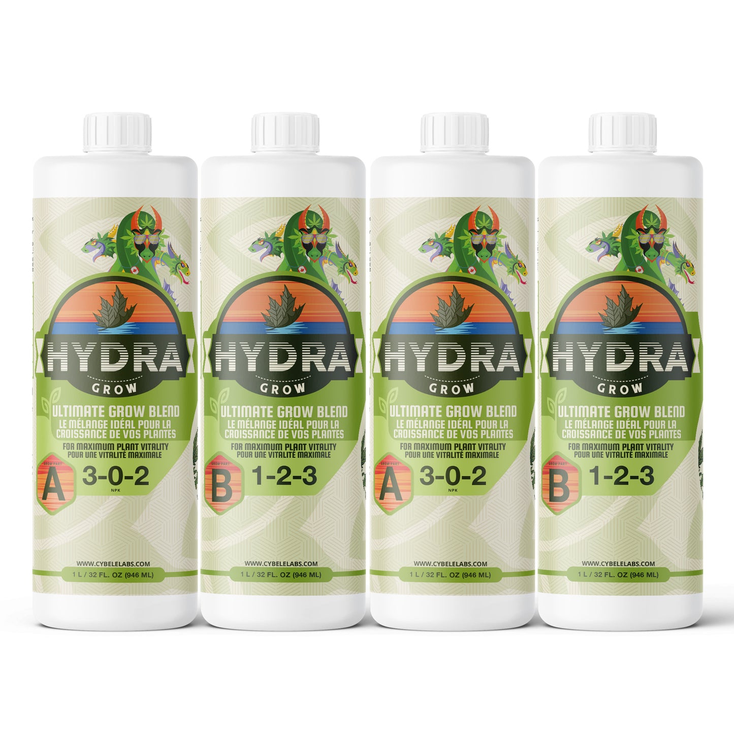 HydraGrow A & B (2L / 64oz)