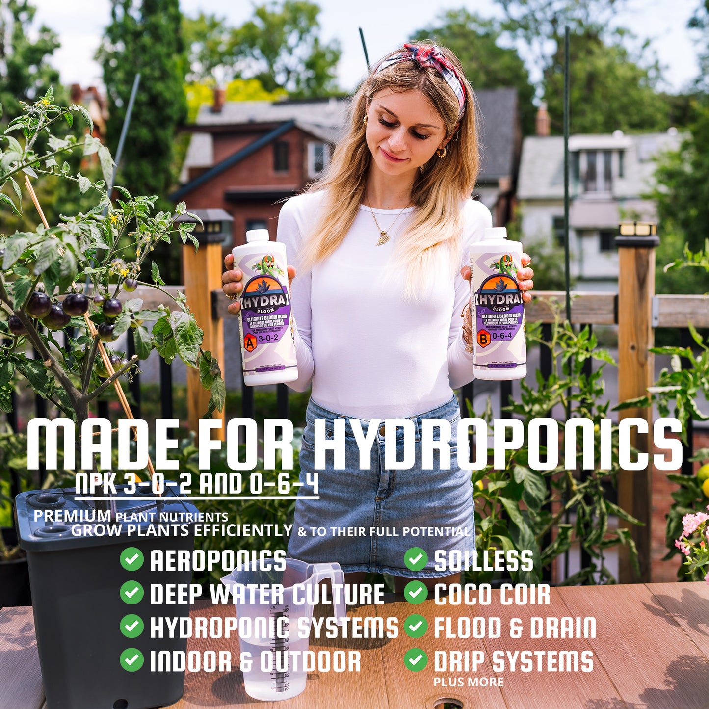 HydraBloom A & B (1L / 32oz)
