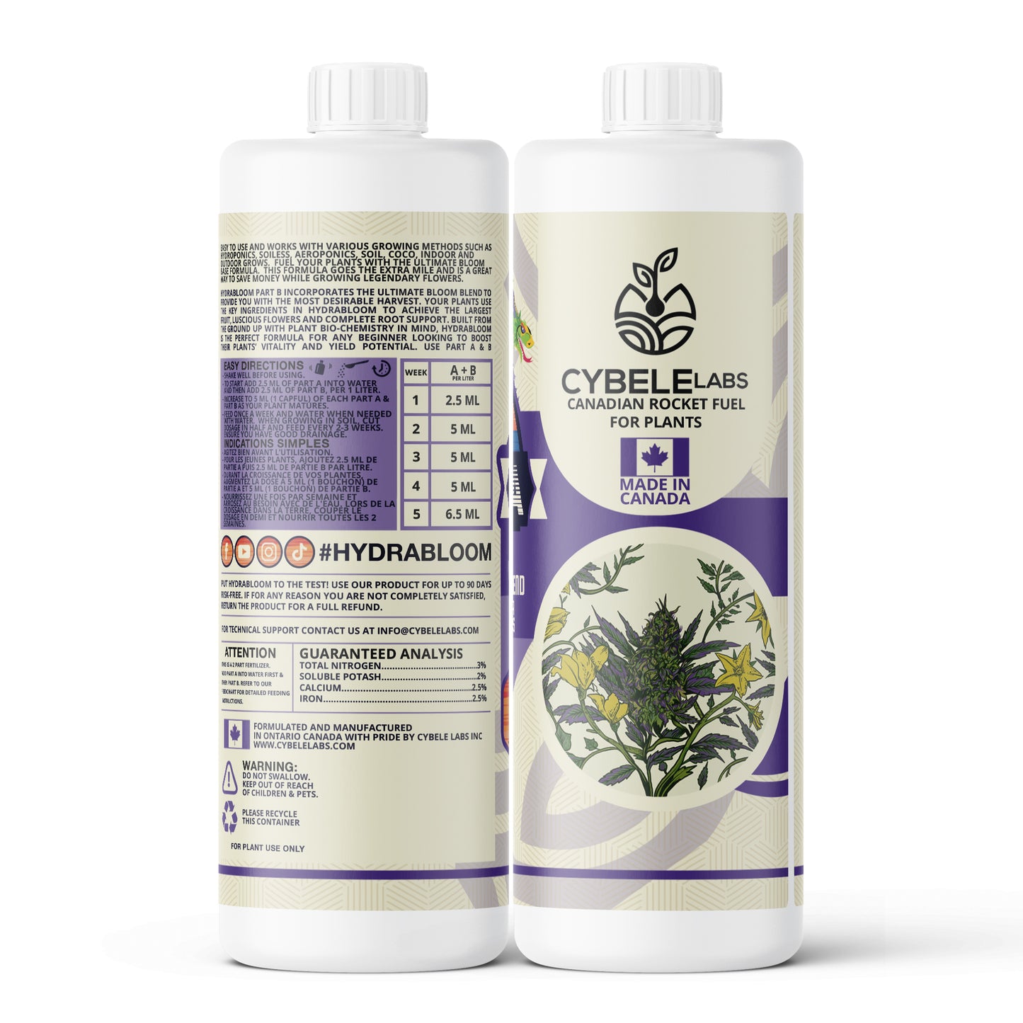 HydraBloom A & B (1L / 32oz)