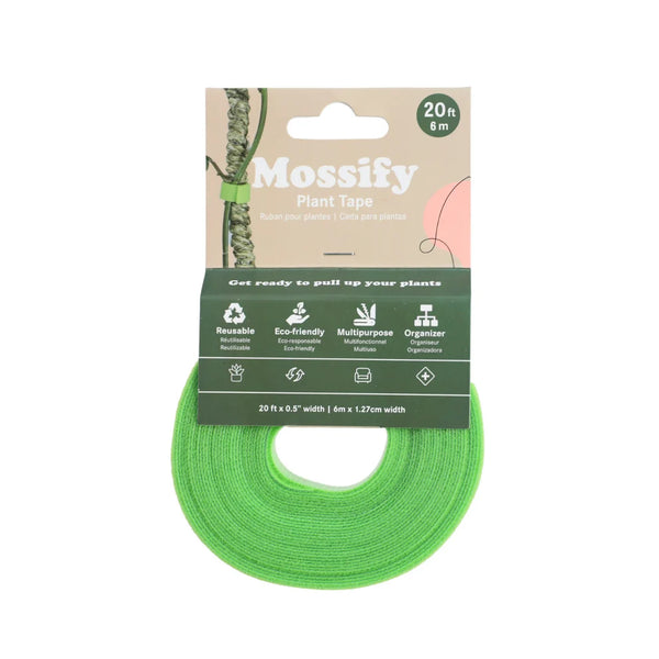 Mossify Reusable Plant Tape 20 ft / 6 m Roll