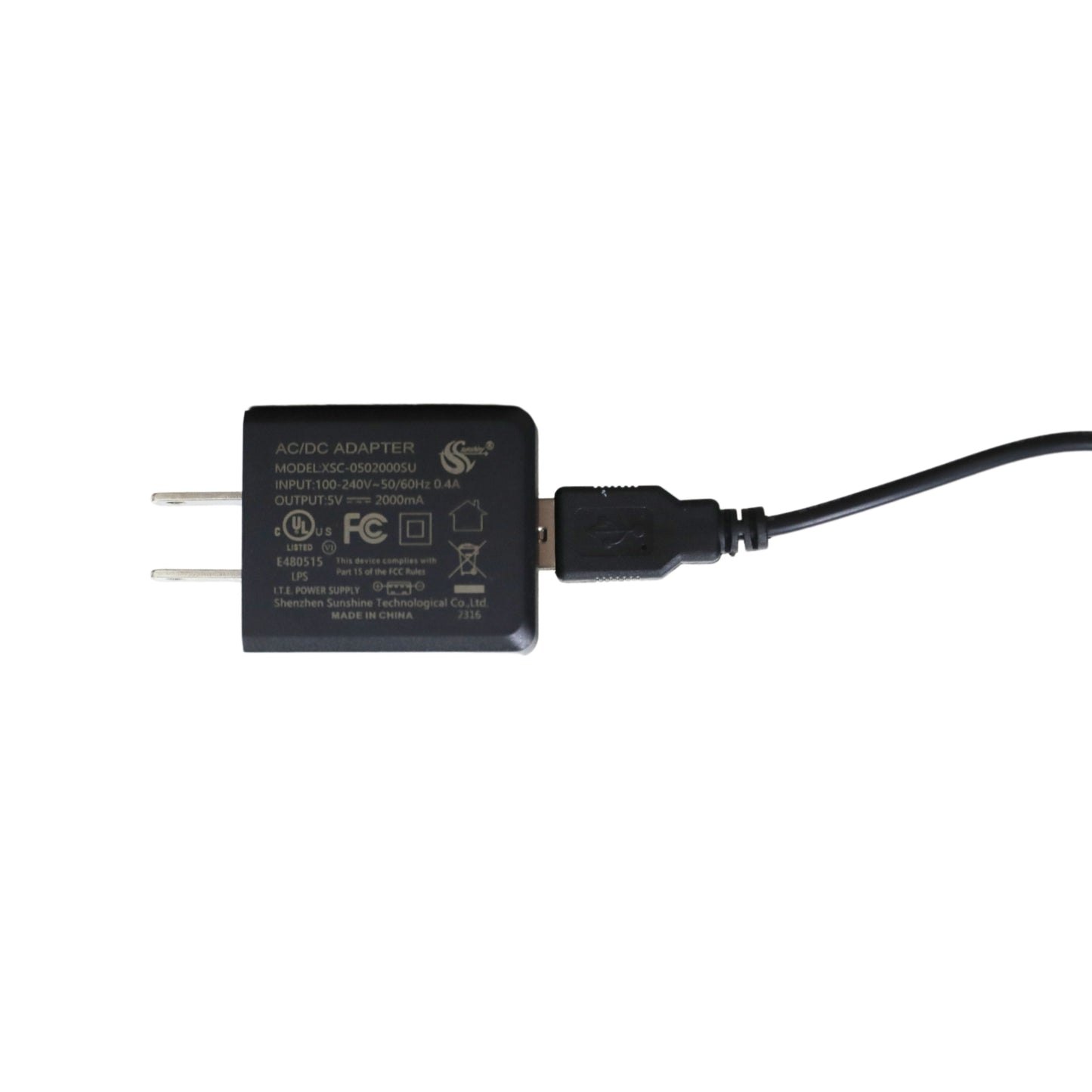 Mossify LED plant light showing 5.5-foot power cord and wall adapter — plug-and-play indoor grow light
