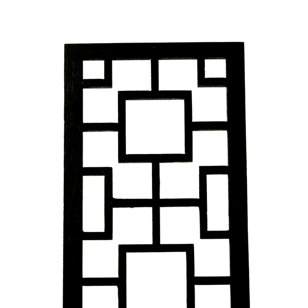 Mossify Tropical Squares Wooden Trellis for Climbing & Vining Indoor Plants