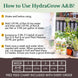 HydraGrow A & B Base Grow Nutrients - 1L