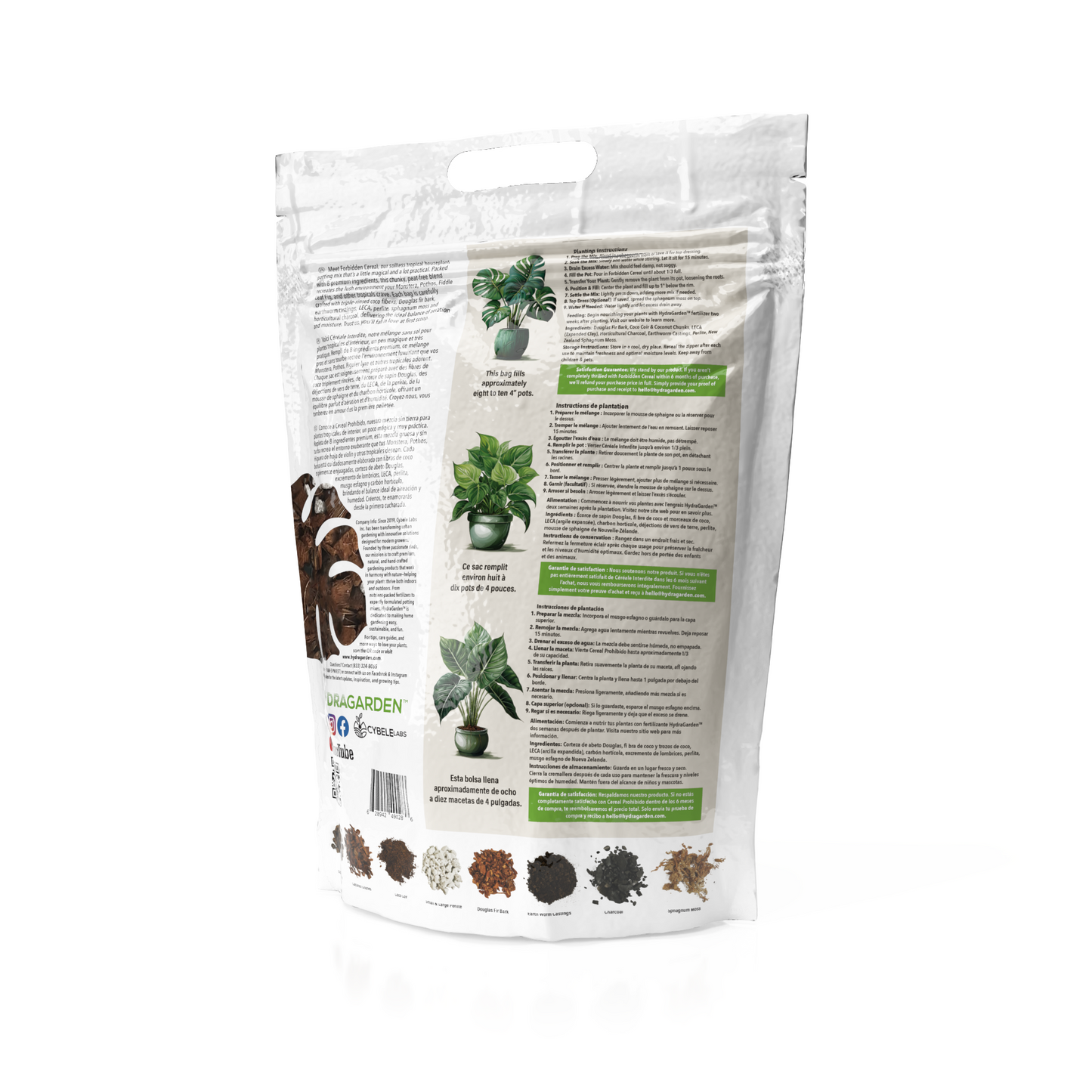 Forbidden Cereal Soilless Houseplant Potting Mix