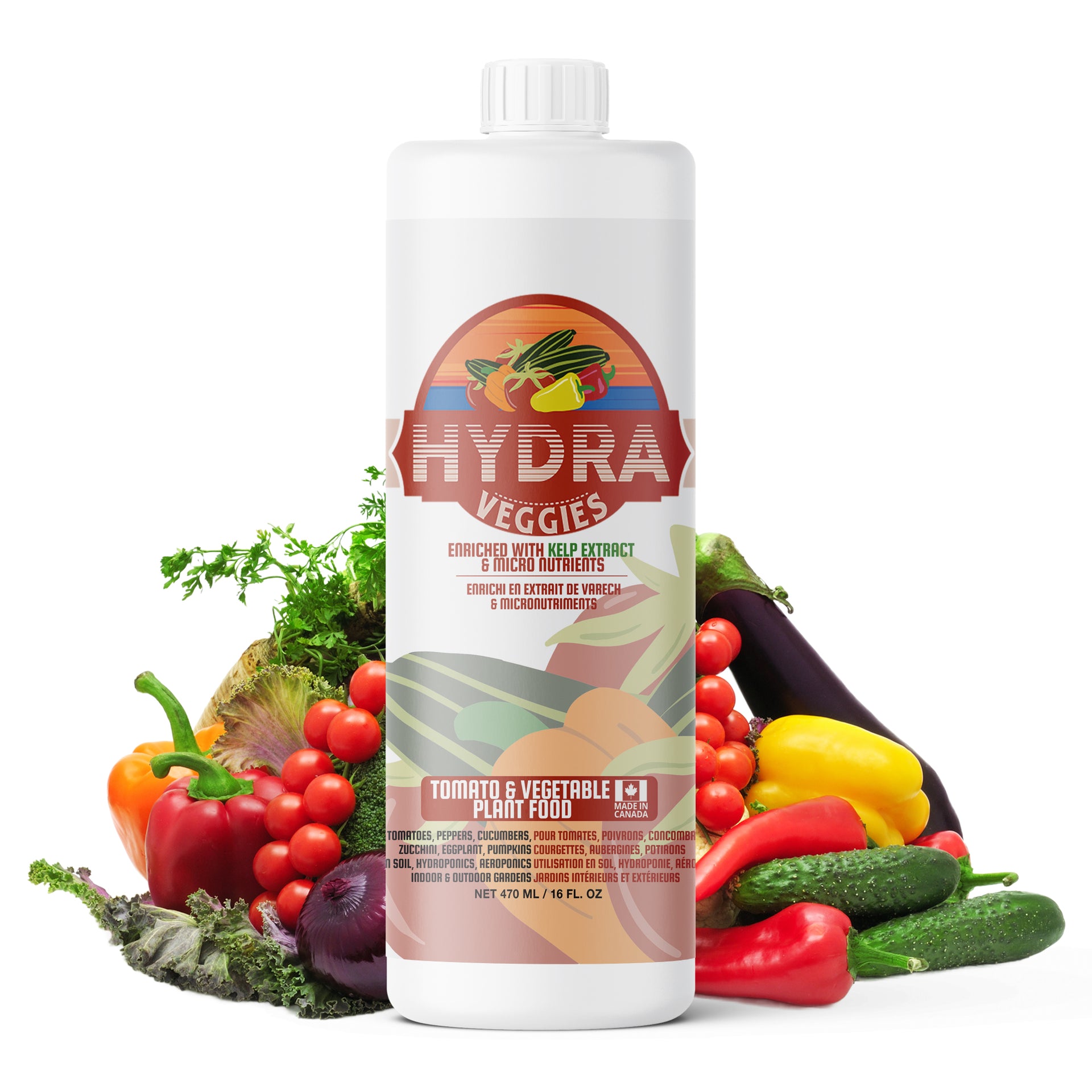 indoor plant fertilizer canada HydraVeggies (500ml / 16oz) – HydraGarden