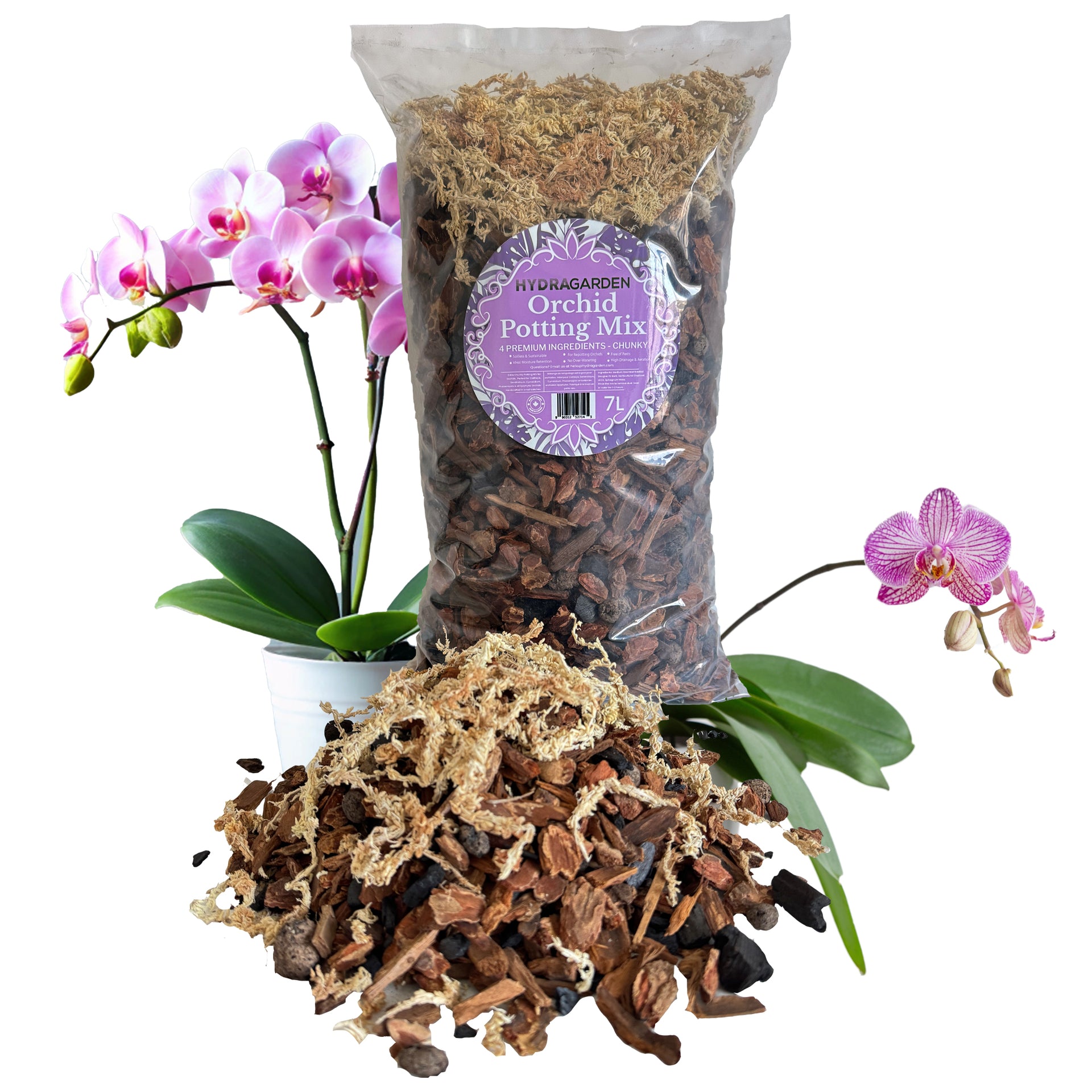 orchid potting mix nearby Orchid Potting Mix 7L – HydraGarden