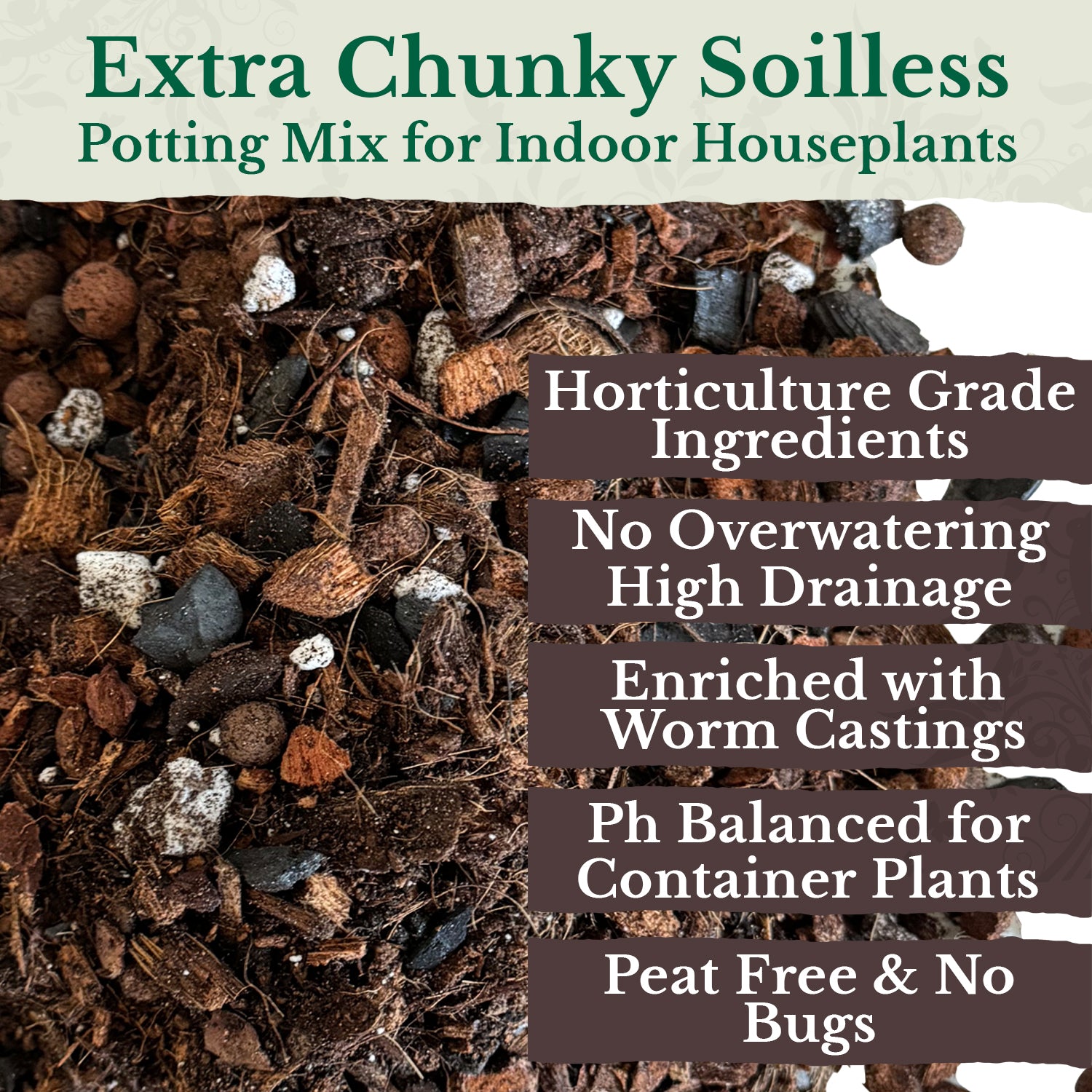 is potting mix soilless Houseplant Potting Mix 7L – HydraGarden