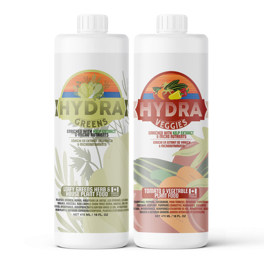 HydraGreens et HydraVeggies (500 ml / 16 oz)