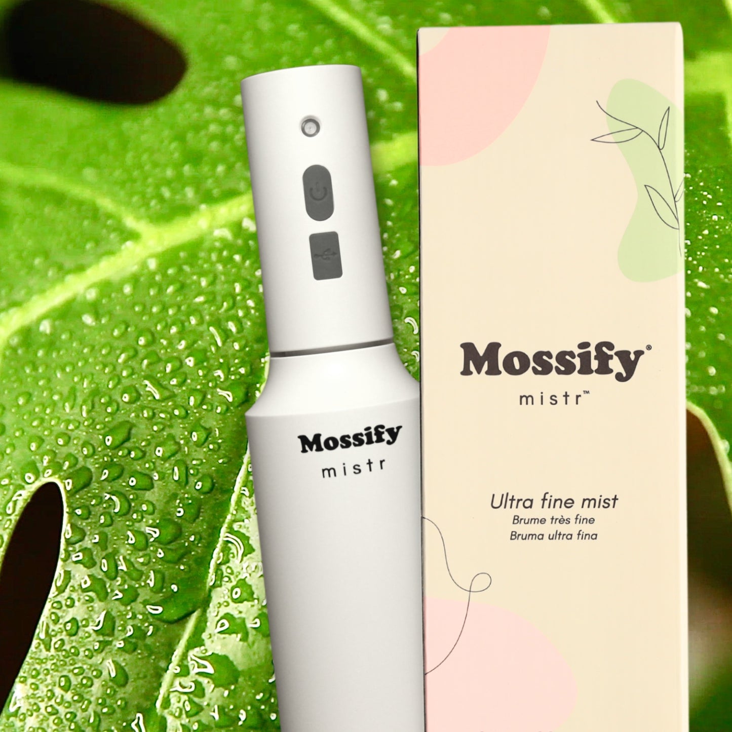 Mossify Mistr — Rechargeable Electric Plant Mister
